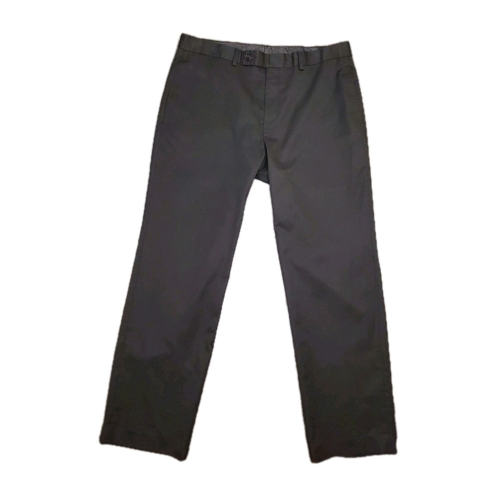 Calvin Klein Men's Black Dress Pants Size 34x30 Classic Slacks Suit Bottoms